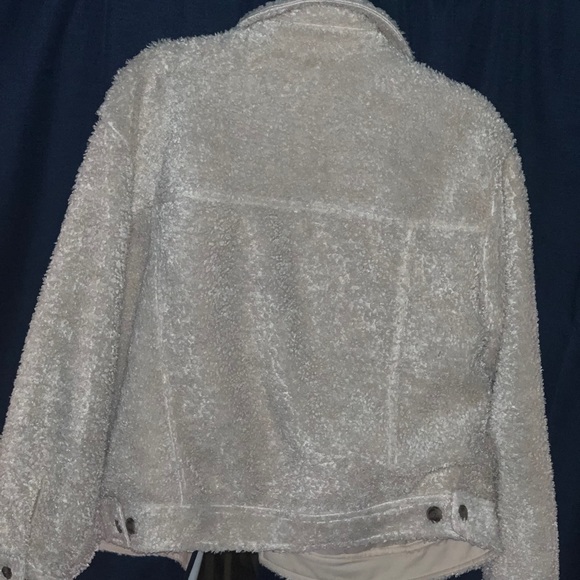 Ava-Viv oversized teddy jacket - Picture 2 of 3